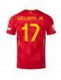 Spanien Nico Williams #17 Replika Hemmakläder EM 2024 Kortärmad